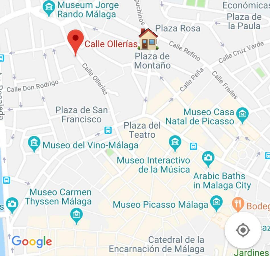 Calle Ollerias Màlaga Exteriér fotografie